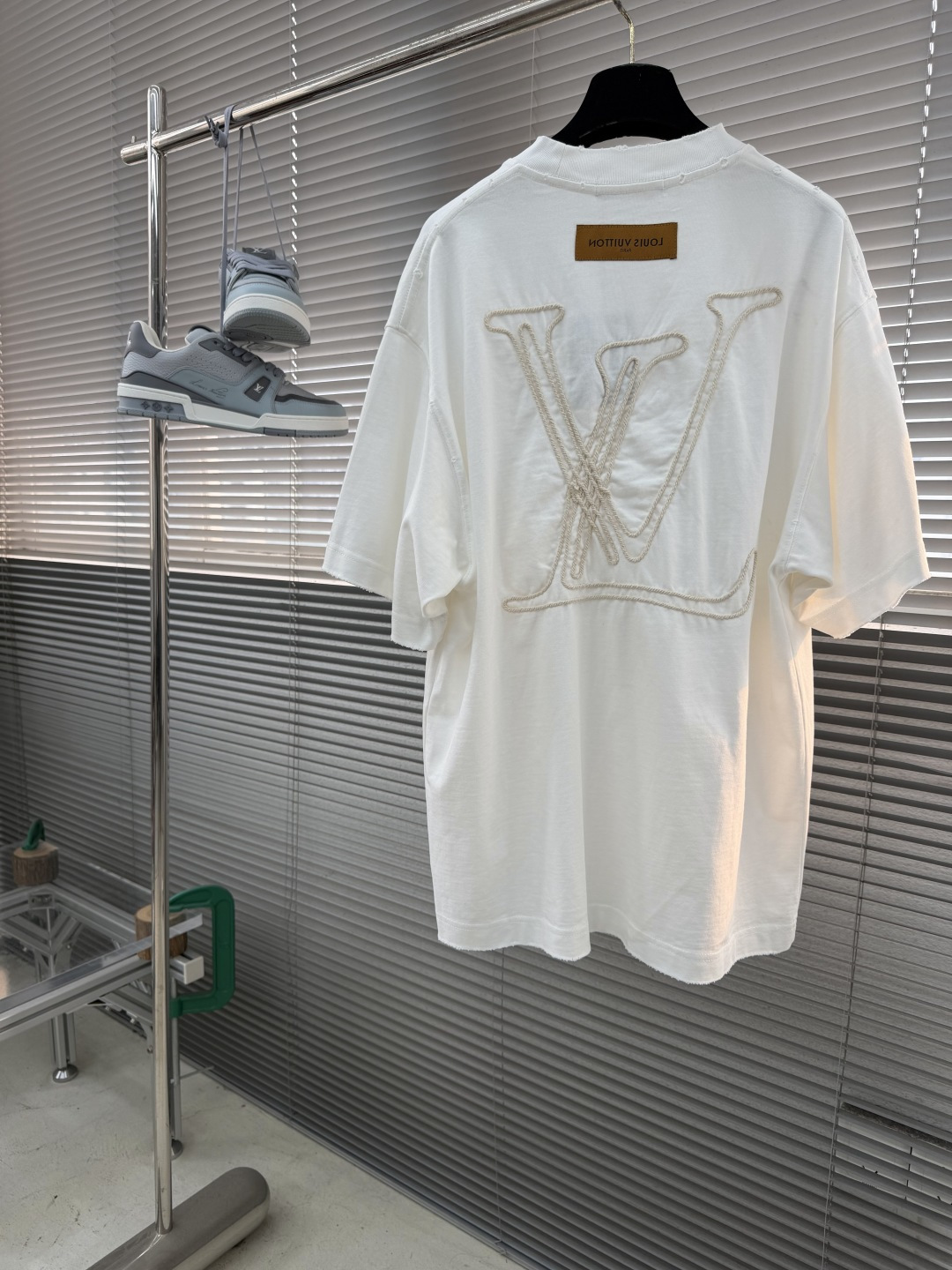 -驴牌 2026SS早春新品 重工绣贴T恤，潮奢天花板！精选400克重磅精梳棉，软糯垂坠🌾、透气亲肤，哑