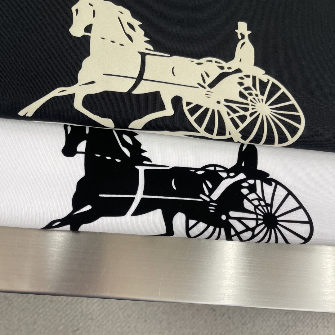 -Celin 2026春夏新款短袖T恤重磅纯棉字母logo 植绒码数：S M L XL XXL