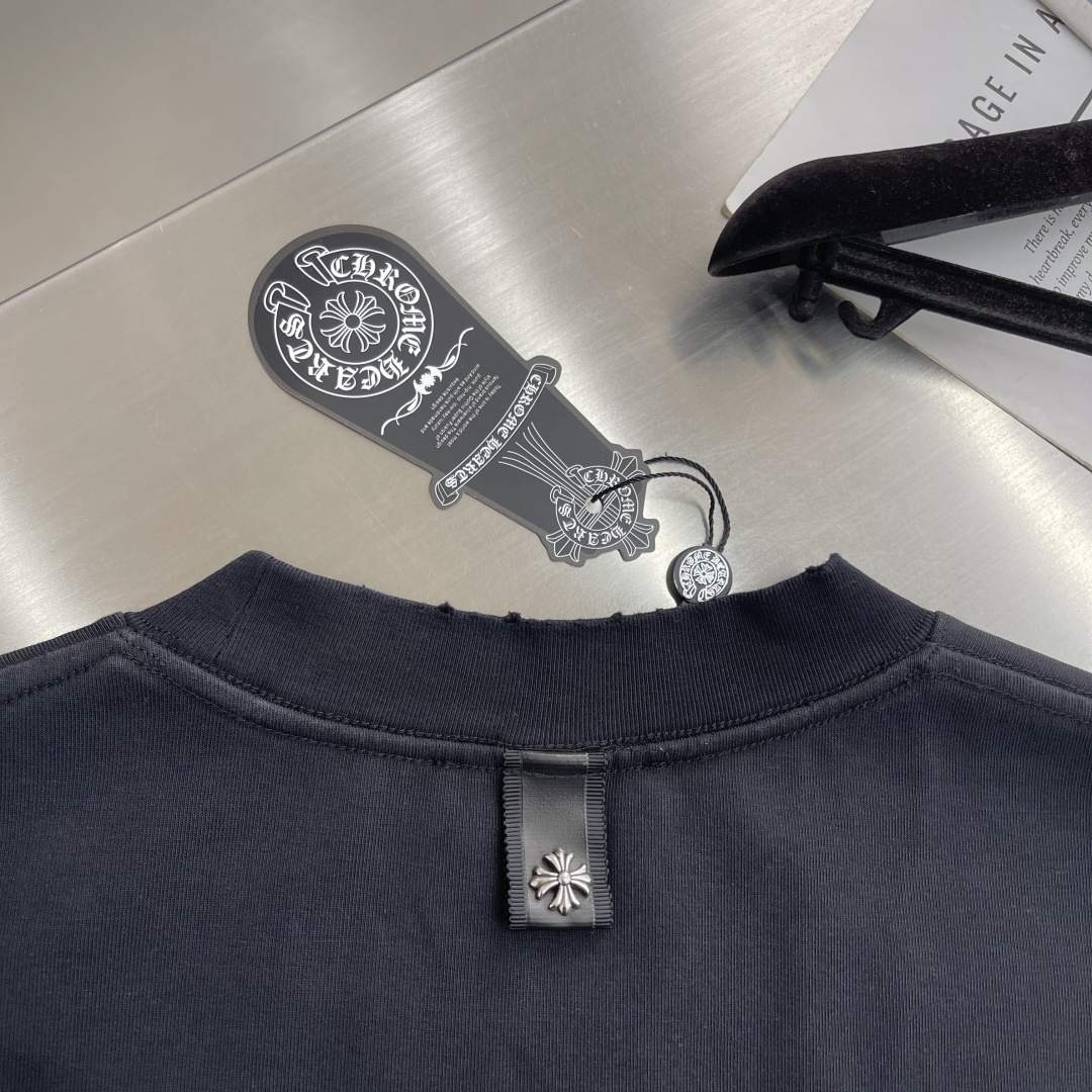 -CH 克罗心 2026SS早春新品体恤，潮人必备 精选400克重磅精梳棉，软糯垂坠🌾、透气亲肤，高弹螺