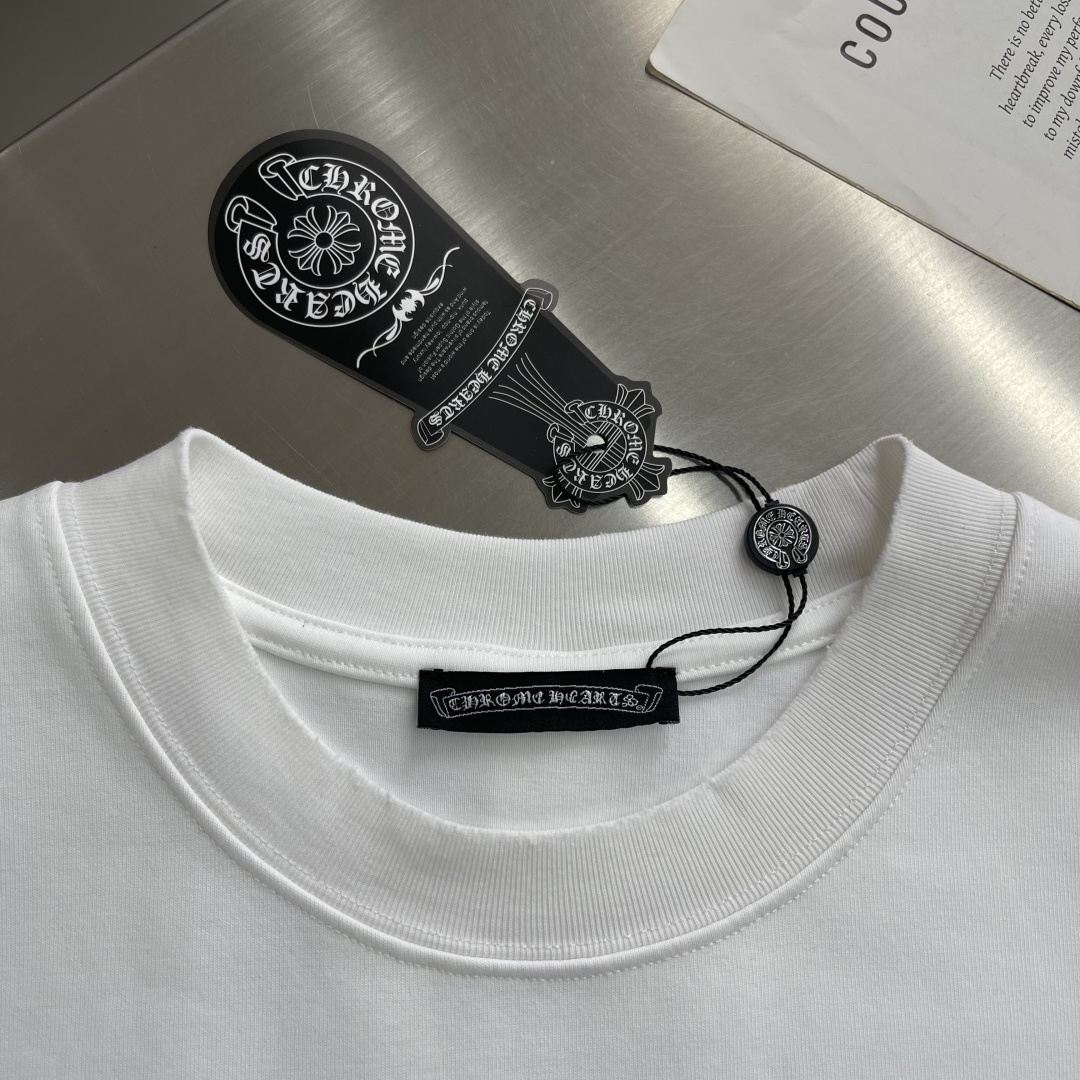 -CH 克罗心 2026SS早春新品体恤，潮人必备 精选400克重磅精梳棉，软糯垂坠🌾、透气亲肤，高弹螺