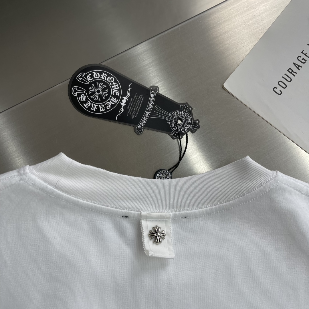 -CH 克罗心 2026SS早春新品体恤，潮人必备 精选400克重磅精梳棉，软糯垂坠🌾、透气亲肤，高弹螺