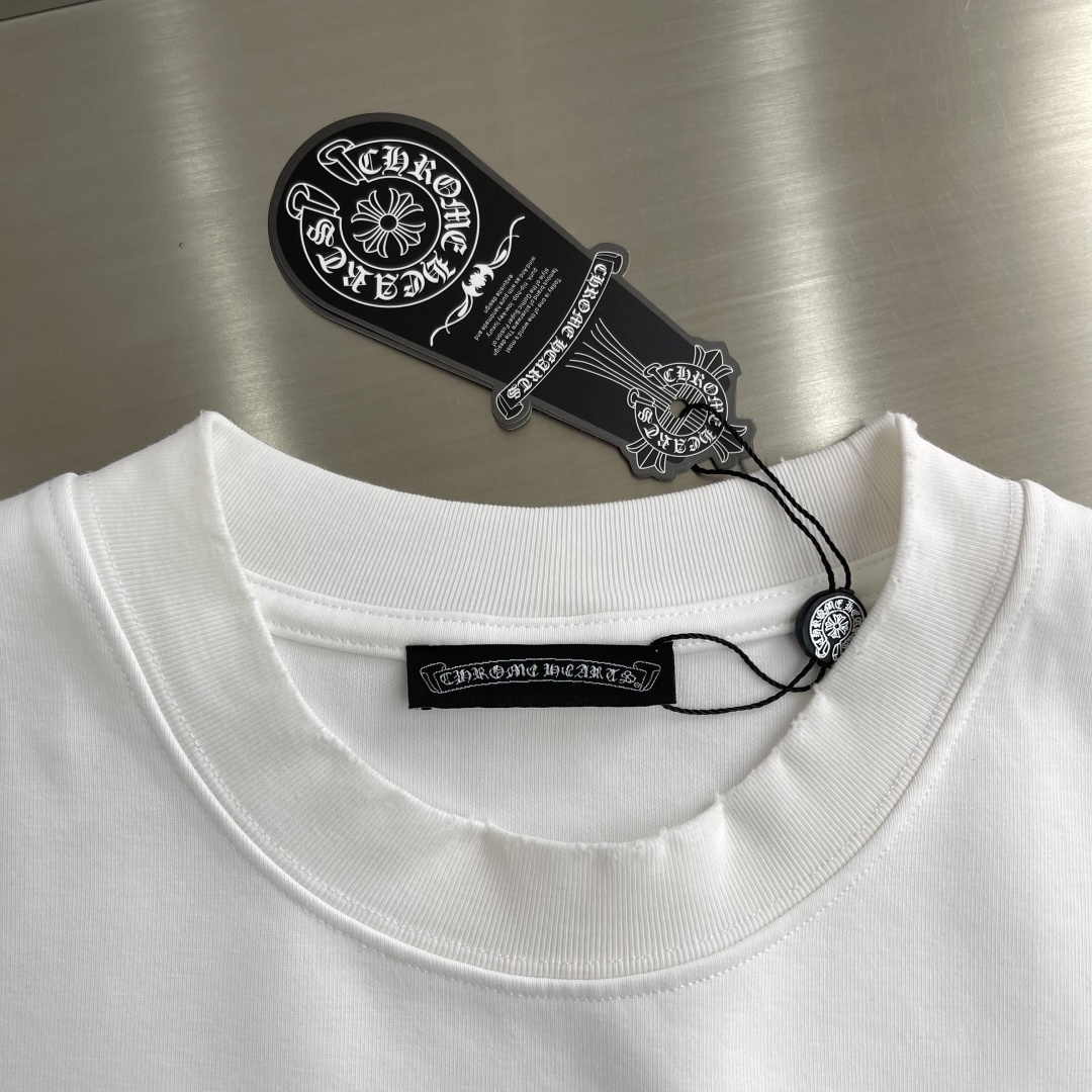 -CH 克罗心 2026SS早春新品体恤，潮人必备 精选400克重磅精梳棉，软糯垂坠🌾、透气亲肤，高弹螺