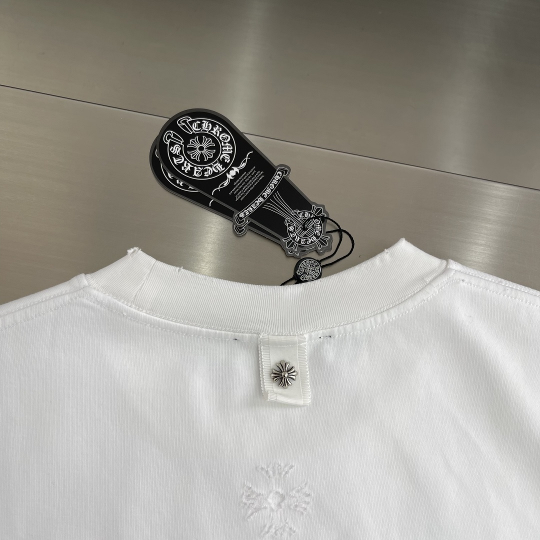 -CH 克罗心 2026SS早春新品体恤，潮人必备 精选400克重磅精梳棉，软糯垂坠🌾、透气亲肤，高弹螺