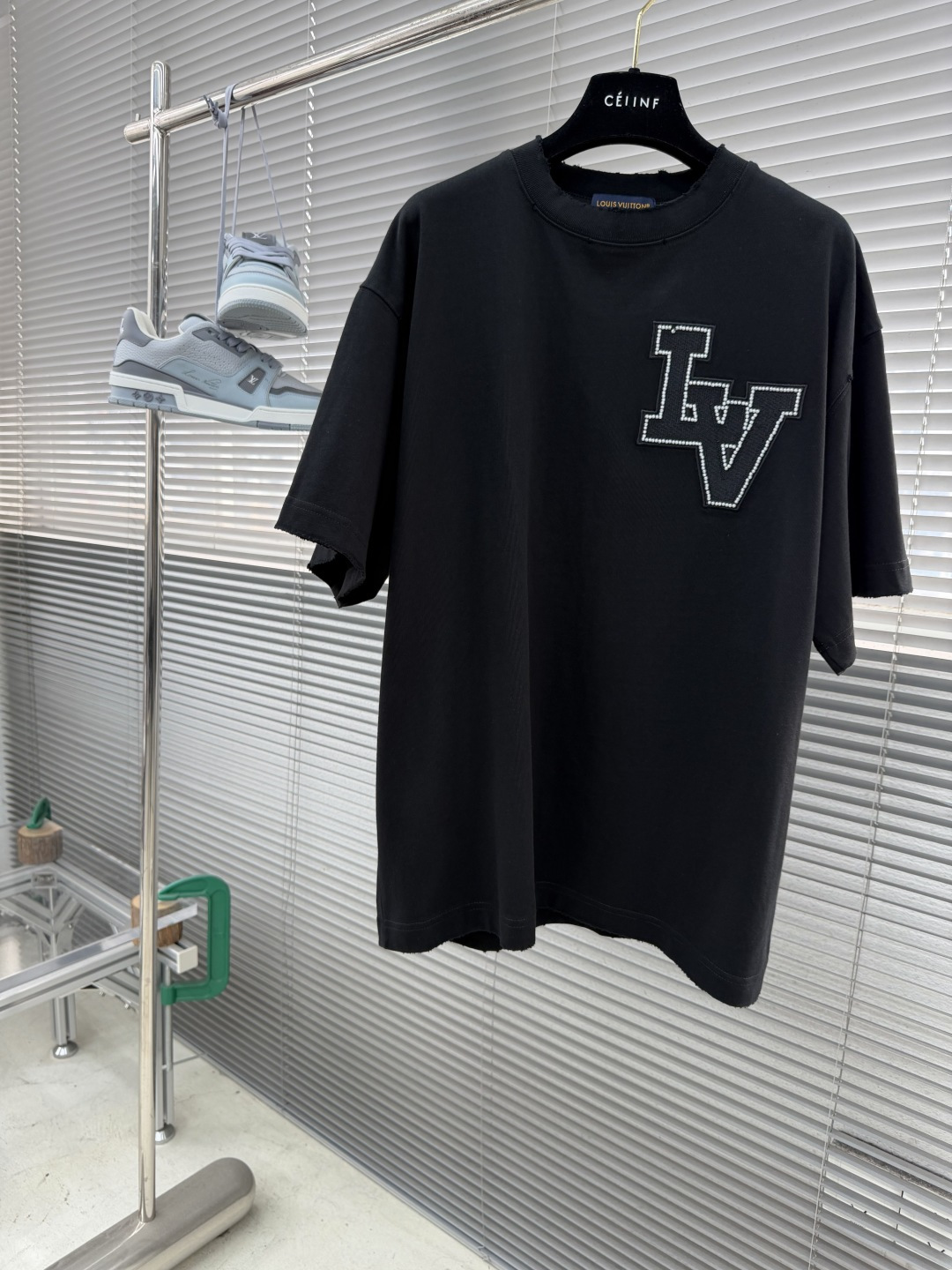 -驴牌 2026SS春夏新品 经典珠管绣T恤，奢潮必备！甄选重磅精梳棉，软糯垂坠🌾、透气亲肤，做旧磨毛工