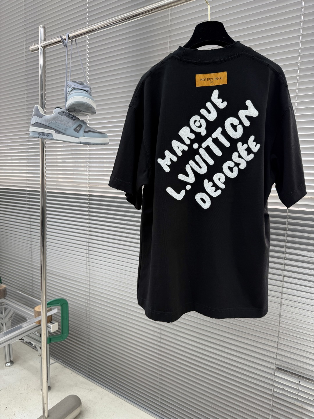 -驴牌 2026SS春夏新品 经典珠管绣T恤，奢潮必备！甄选重磅精梳棉，软糯垂坠🌾、透气亲肤，做旧磨毛工