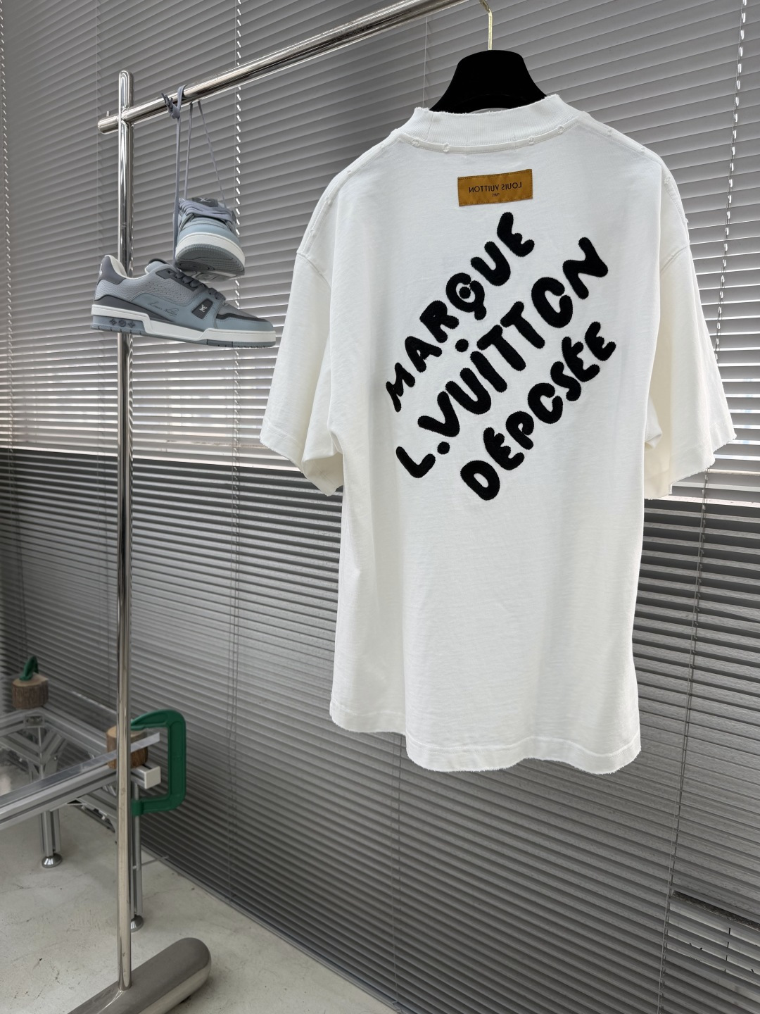 -驴牌 2026SS春夏新品 经典珠管绣T恤，奢潮必备！甄选重磅精梳棉，软糯垂坠🌾、透气亲肤，做旧磨毛工