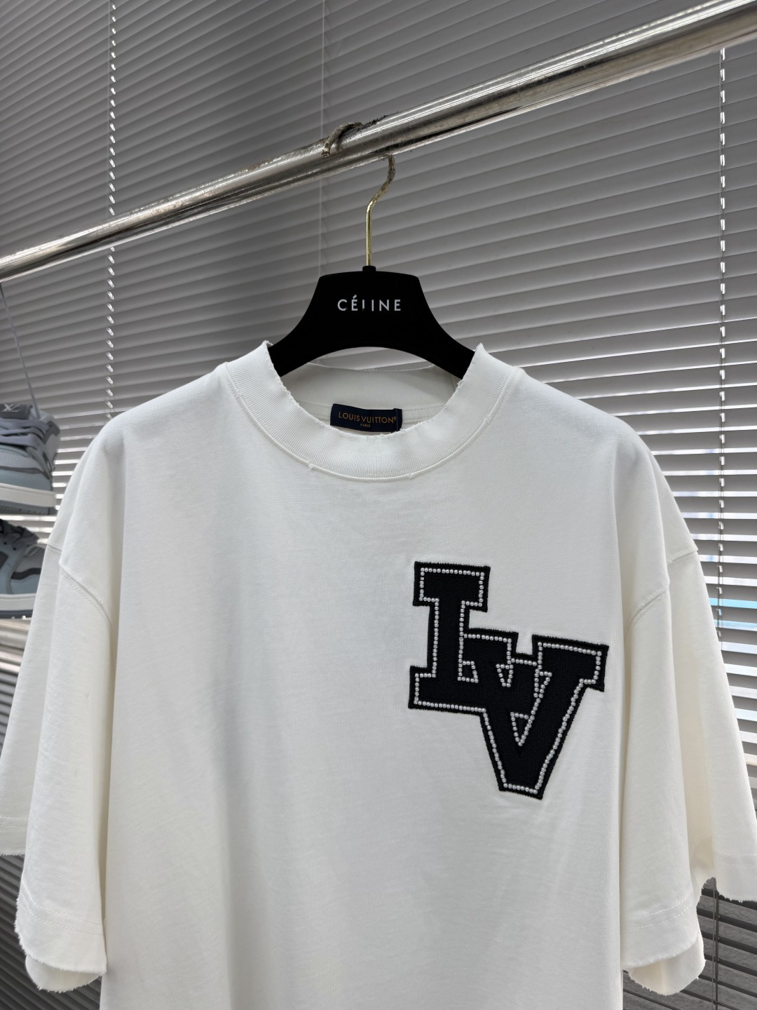 -驴牌 2026SS春夏新品 经典珠管绣T恤，奢潮必备！甄选重磅精梳棉，软糯垂坠🌾、透气亲肤，做旧磨毛工