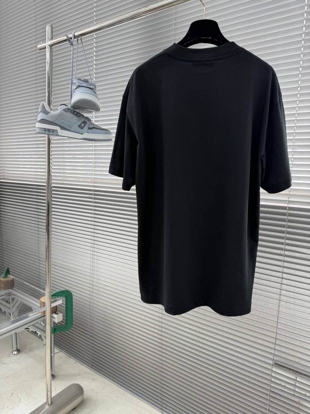 -Celin 2026春夏新款短袖T恤重磅纯棉字母logo 植绒码数：S M L XL XXL