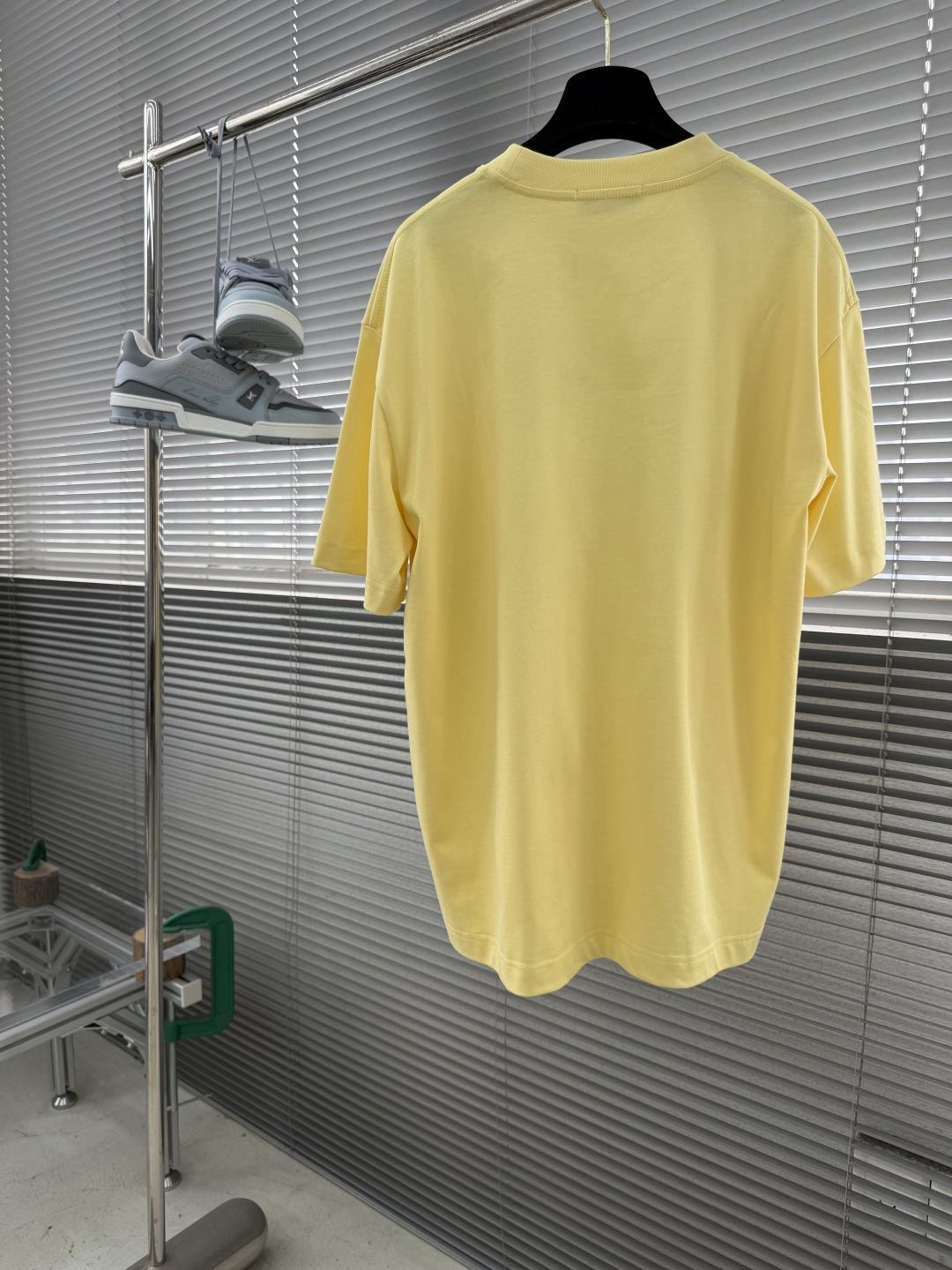 -Celin 2026春夏新款短袖T恤重磅纯棉字母logo 植绒码数：S M L XL XXL