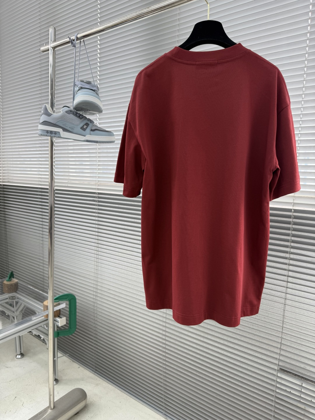 -Celin 2026春夏新款短袖T恤重磅纯棉字母logo 植绒码数：S M L XL XXL