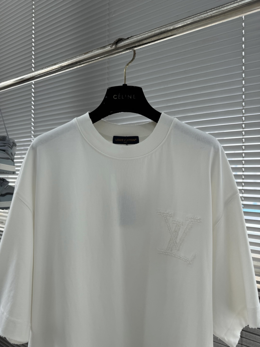 -驴牌 2026SS春夏新品 经典珠管绣T恤，奢潮必备！甄选重磅精梳棉，软糯垂坠🌾、透气亲肤，做旧磨毛工