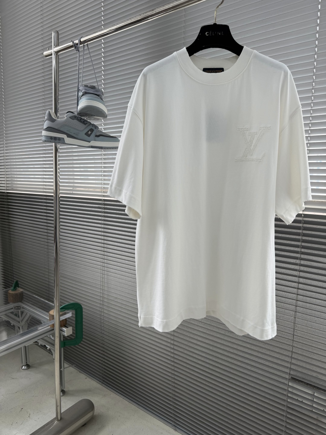 -驴牌 2026SS春夏新品 经典珠管绣T恤，奢潮必备！甄选重磅精梳棉，软糯垂坠🌾、透气亲肤，做旧磨毛工