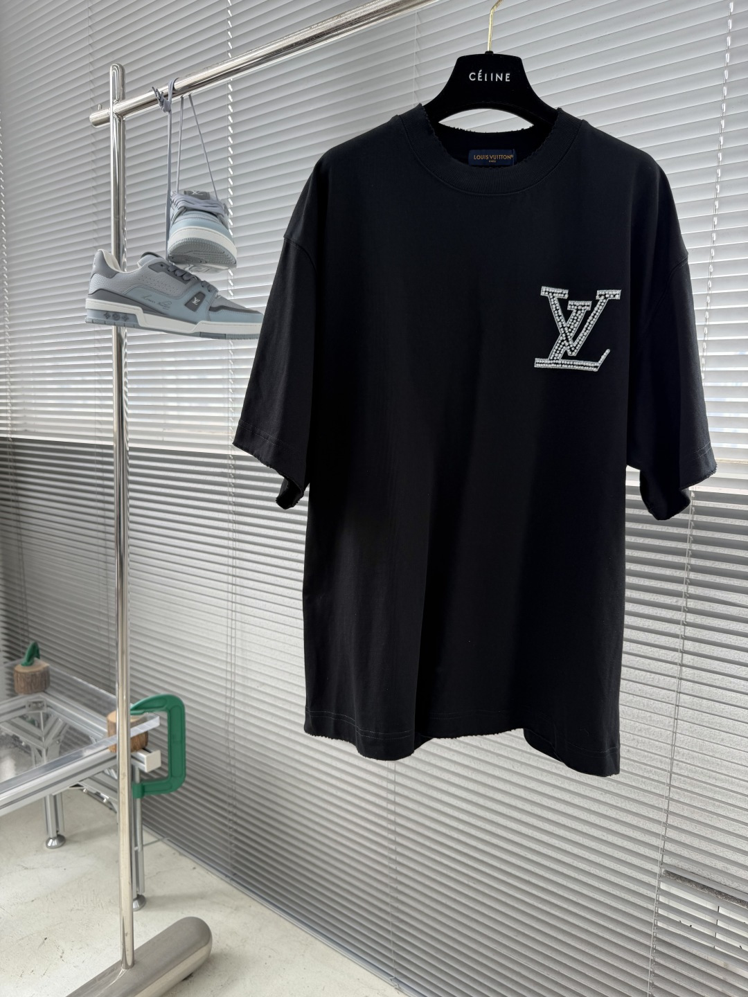 -驴牌 2026SS春夏新品 经典珠管绣T恤，奢潮必备！甄选重磅精梳棉，软糯垂坠🌾、透气亲肤，做旧磨毛工