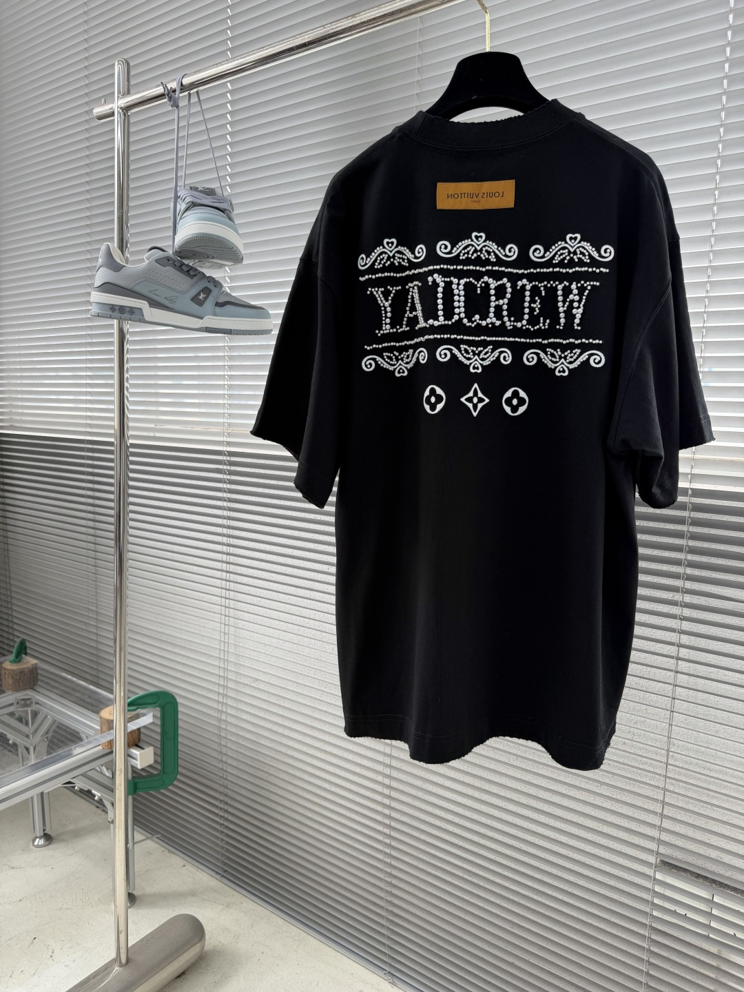 -驴牌 2026SS春夏新品 经典珠管绣T恤，奢潮必备！甄选重磅精梳棉，软糯垂坠🌾、透气亲肤，做旧磨毛工