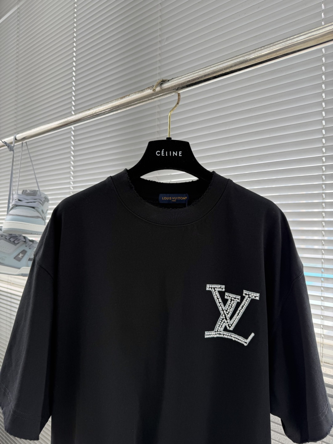 -驴牌 2026SS春夏新品 经典珠管绣T恤，奢潮必备！甄选重磅精梳棉，软糯垂坠🌾、透气亲肤，做旧磨毛工