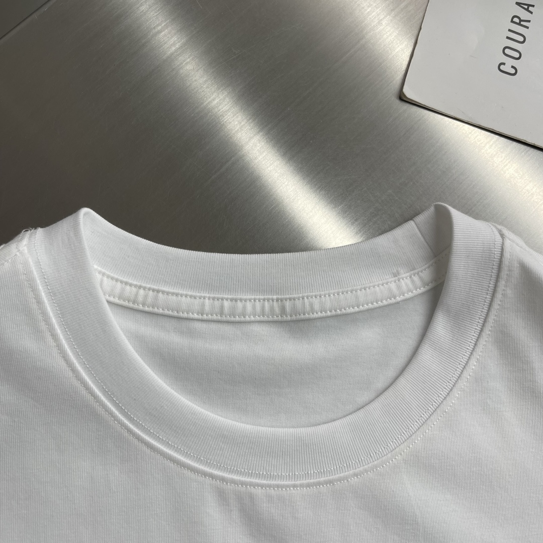 -GVC 2026新款短袖 T恤 高端版本！专柜定制面料 透气舒适度高，细节无可挑剔，品牌元素设计理念，