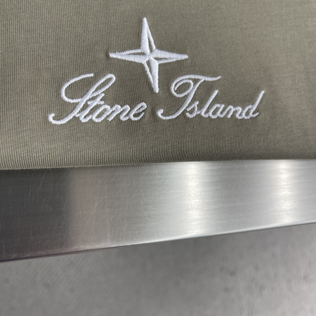 -Stone Island 2026新款短袖 T恤 高端版本！专柜定制面料 透气舒适度高，细节无可挑剔，