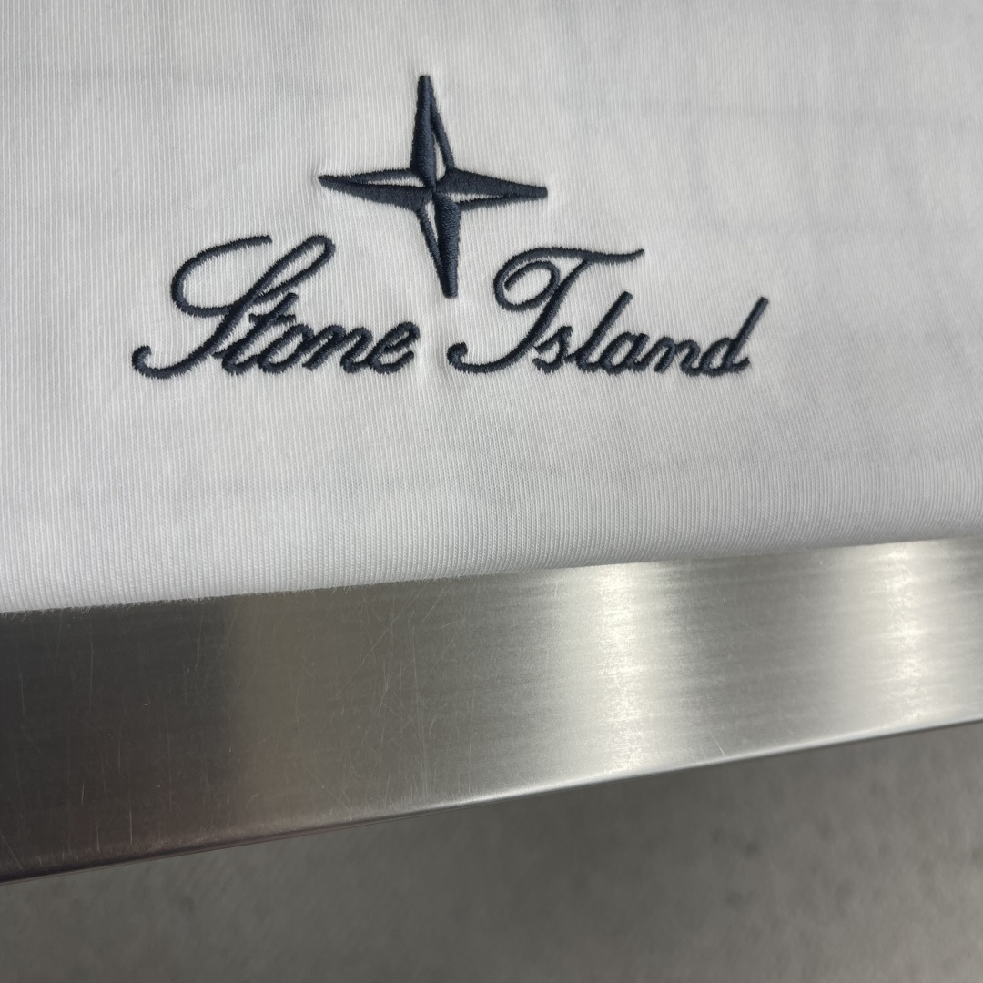 -Stone Island 2026新款短袖 T恤 高端版本！专柜定制面料 透气舒适度高，细节无可挑剔，