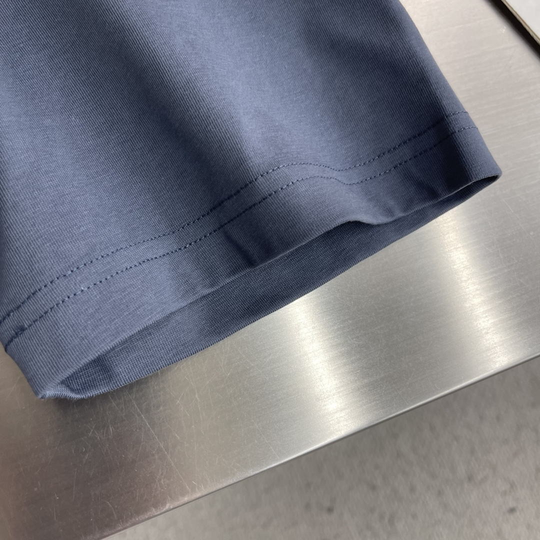 -BBR 2026新款短袖 T恤 高端版本！专柜定制面料 透气舒适度高，细节无可挑剔，品牌元素设计理念，