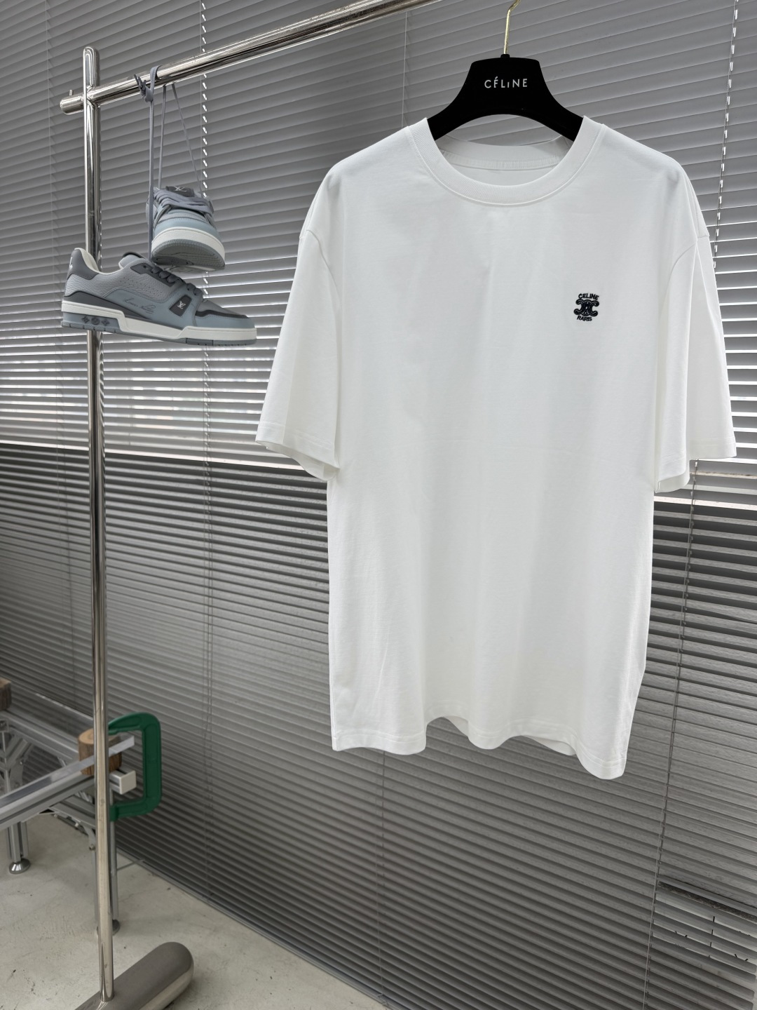 -Celin 2026新款短袖 T恤 高端版本！专柜定制面料 透气舒适度高，细节无可挑剔，品牌元素设计理