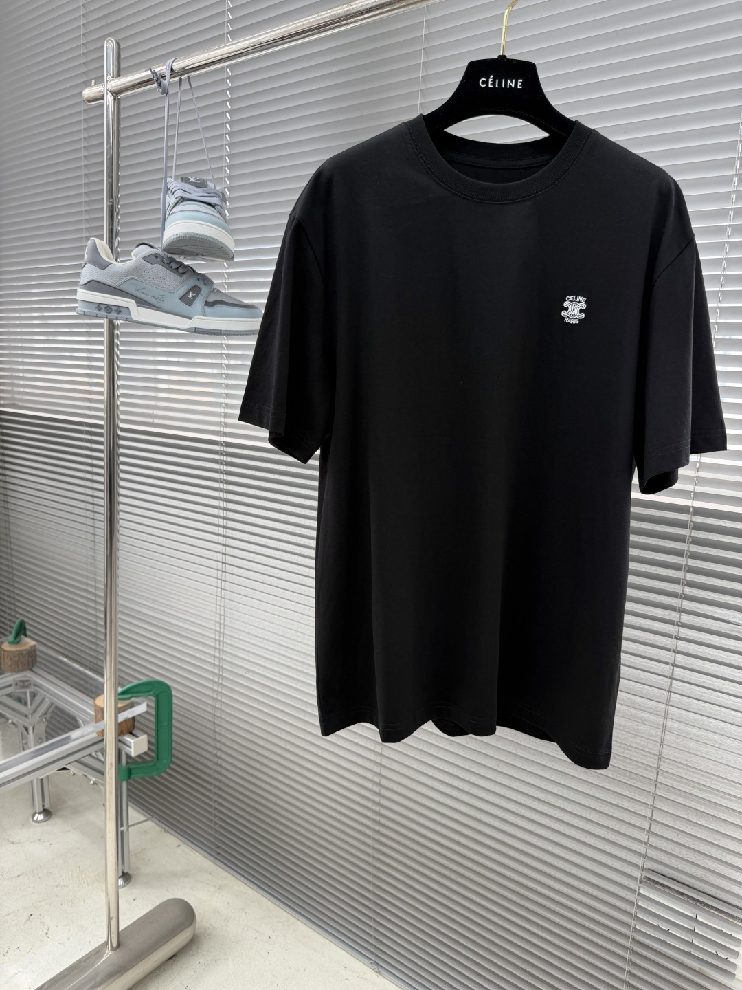 -Celin 2026新款短袖 T恤 高端版本！专柜定制面料 透气舒适度高，细节无可挑剔，品牌元素设计理
