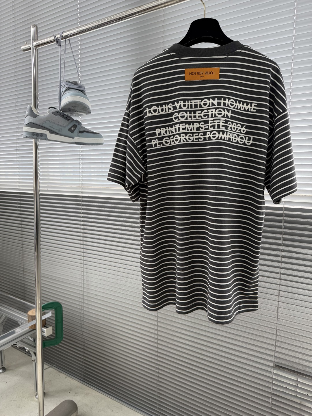 -驴牌 条纹 短袖 T恤 高端版本！专柜定制面料 透气舒适度高，细节无可挑剔，品牌元素设计理念，体现高品