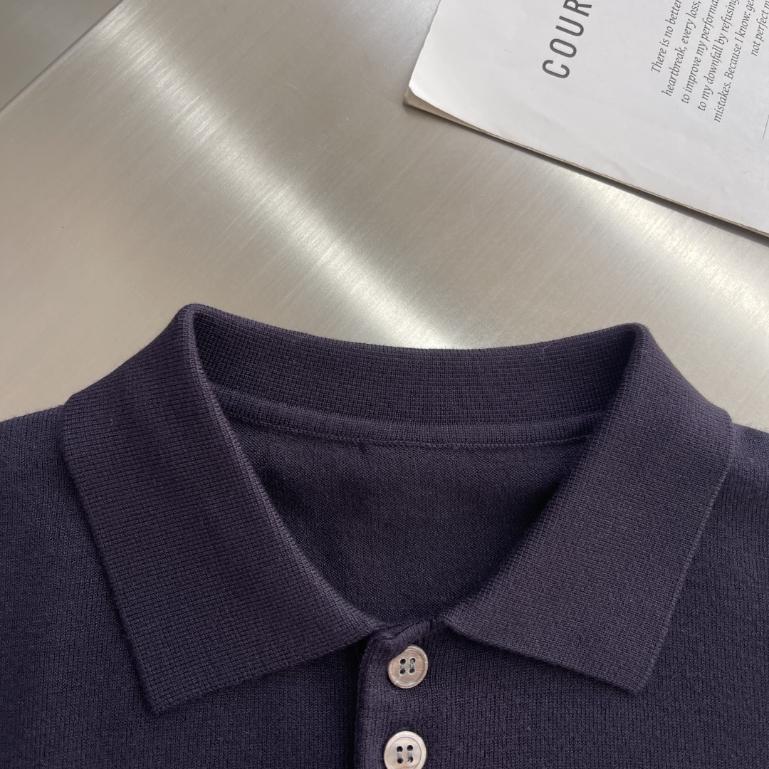 -TB 26SS后背小马 针织Polo16针60支棉沙线精仿 把美式学院风焊在身上的针织短袖🎾 谁能拒绝