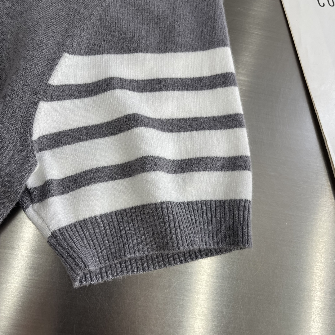 -TB 26SS后背小马 针织Polo16针60支棉沙线精仿 把美式学院风焊在身上的针织短袖🎾 谁能拒绝