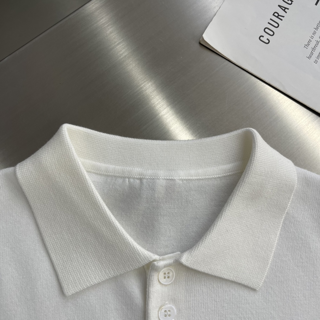 -TB 26SS后背小马 针织Polo16针60支棉沙线精仿 把美式学院风焊在身上的针织短袖🎾 谁能拒绝