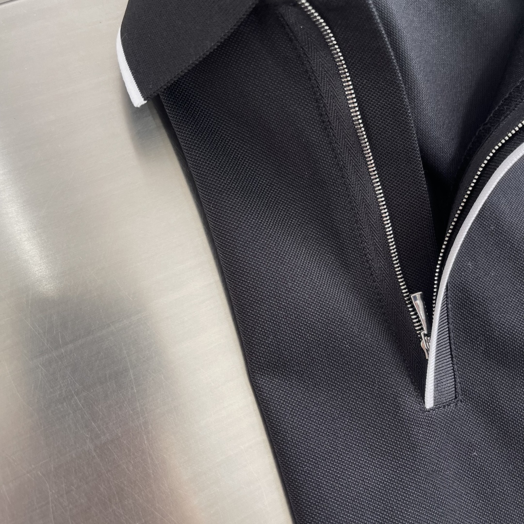 -Loro Piana 2026SS 夏季新款 短袖PoLo衫桑蚕丝 自带凉感机能，透气亲肤，如第二层肌