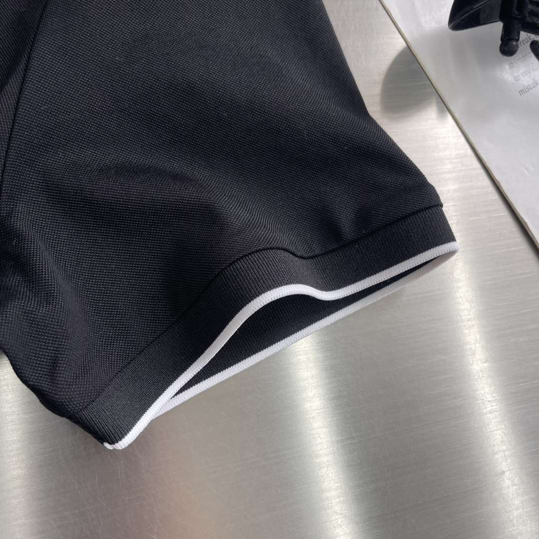 -Loro Piana 2026SS 夏季新款 短袖PoLo衫桑蚕丝 自带凉感机能，透气亲肤，如第二层肌