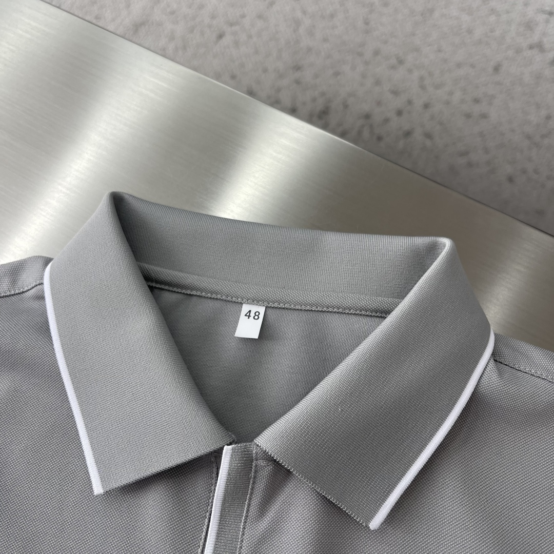 -Loro Piana 2026SS 夏季新款 短袖PoLo衫桑蚕丝 自带凉感机能，透气亲肤，如第二层肌