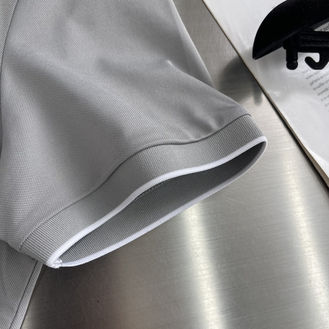 -Loro Piana 2026SS 夏季新款 短袖PoLo衫桑蚕丝 自带凉感机能，透气亲肤，如第二层肌