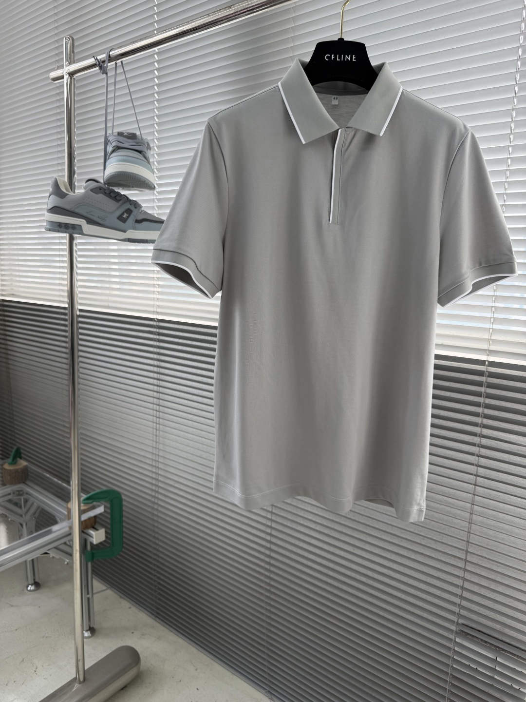 -Loro Piana 2026SS 夏季新款 短袖PoLo衫桑蚕丝 自带凉感机能，透气亲肤，如第二层肌