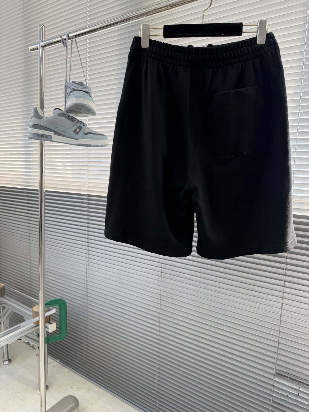 -BBR 格纹标识棉中裤，厚度适中面料质感nice尺码:S-M-L-XL-XXL腰围 70-80 75-