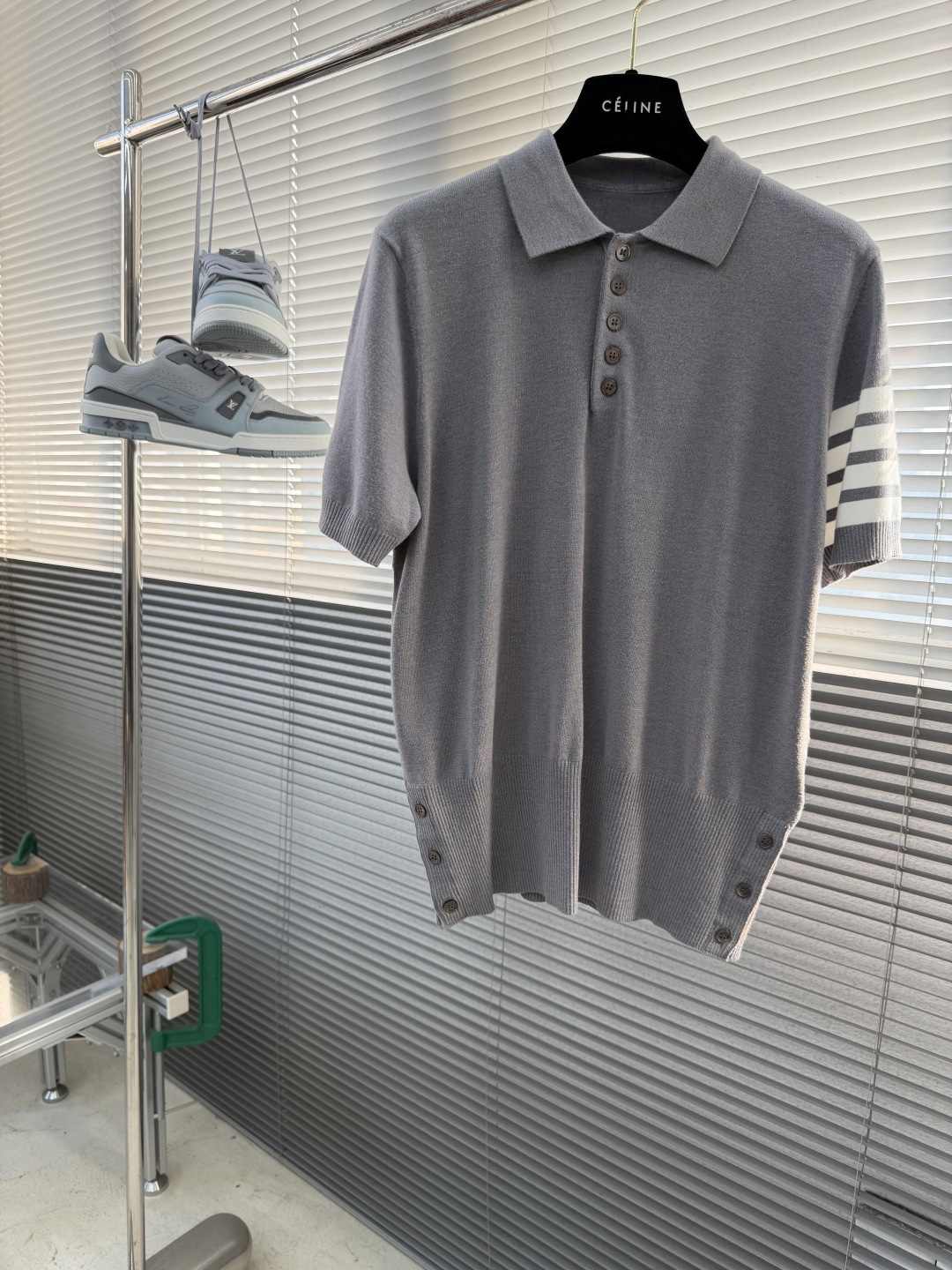 -TB 26SS后背小马 针织Polo16针60支棉沙线精仿 把美式学院风焊在身上的针织短袖🎾 谁能拒绝