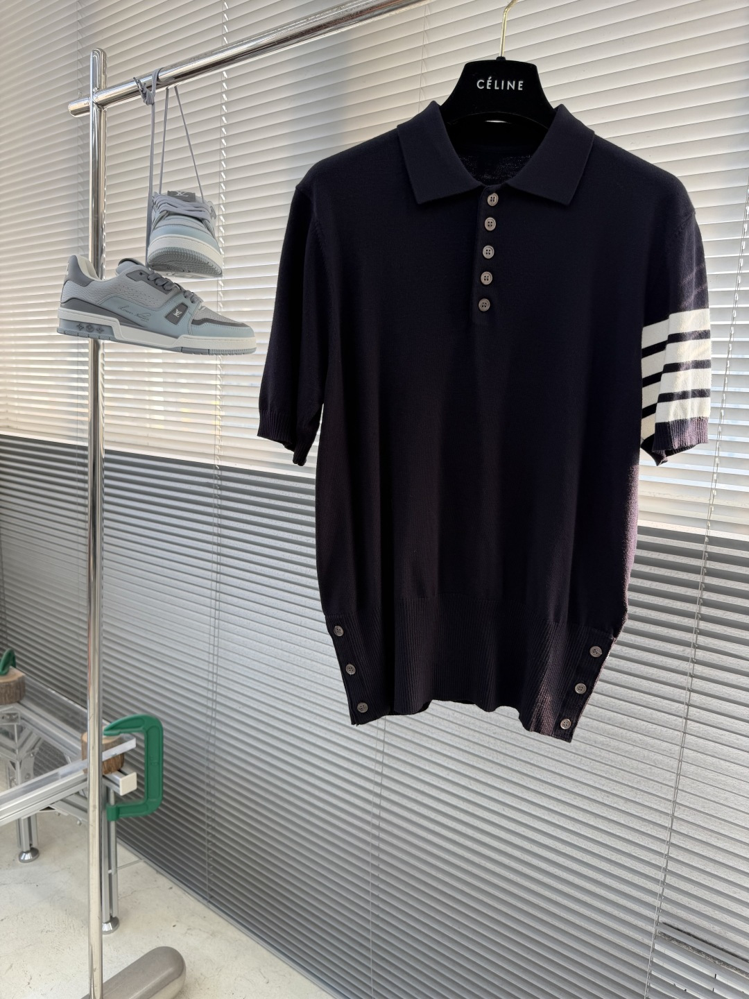 -TB 26SS后背小马 针织Polo16针60支棉沙线精仿 把美式学院风焊在身上的针织短袖🎾 谁能拒绝