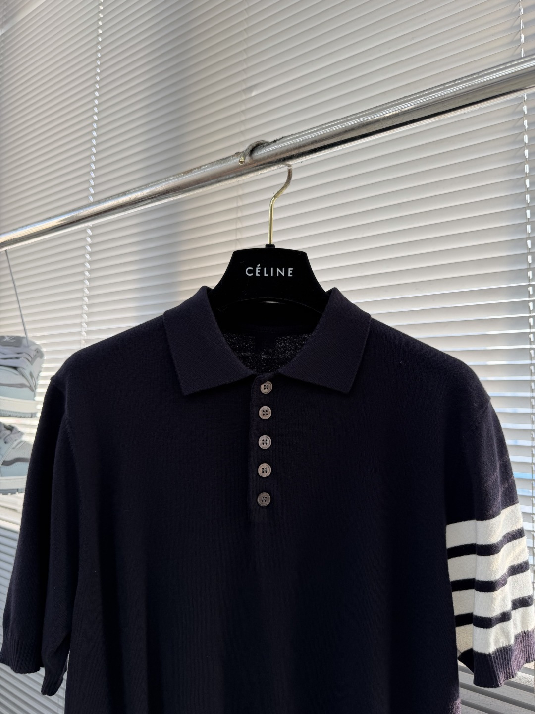 -TB 26SS后背小马 针织Polo16针60支棉沙线精仿 把美式学院风焊在身上的针织短袖🎾 谁能拒绝