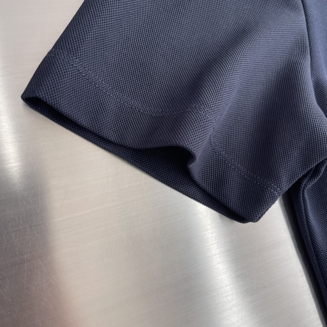 -Brunello Cucinelli BC 刺绣短袖T恤 定制密织平纹有机棉 紧密细腻 舒适贴肤 标志