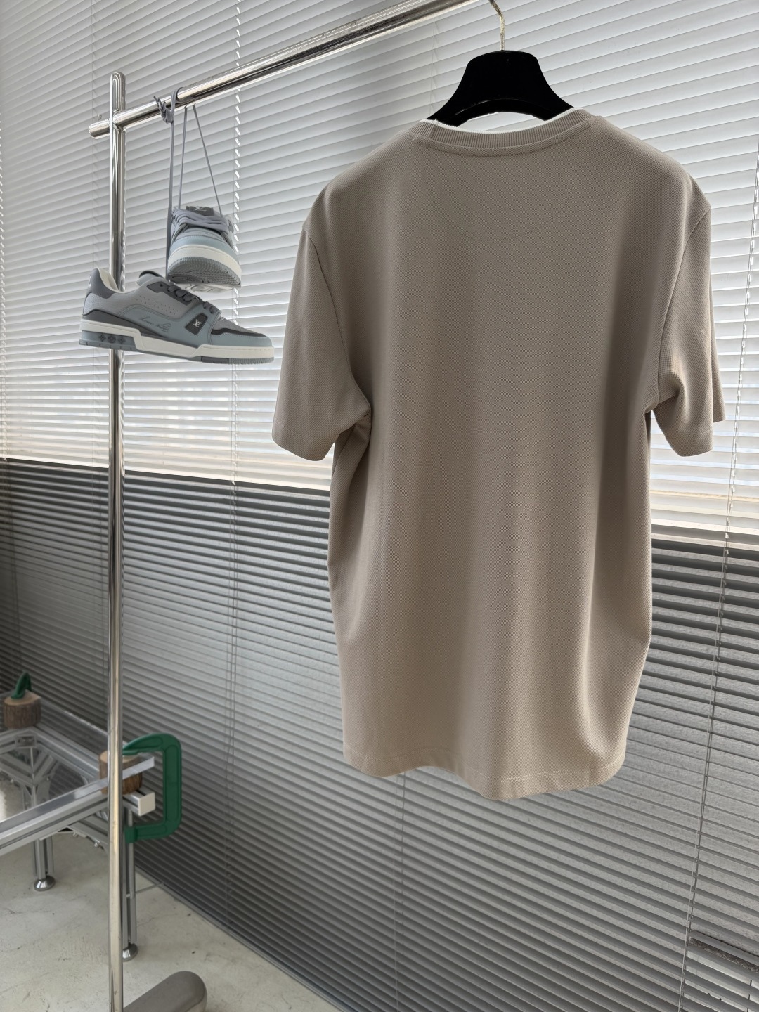 -Brunello Cucinelli BC 刺绣短袖T恤 定制密织平纹有机棉 紧密细腻 舒适贴肤 标志