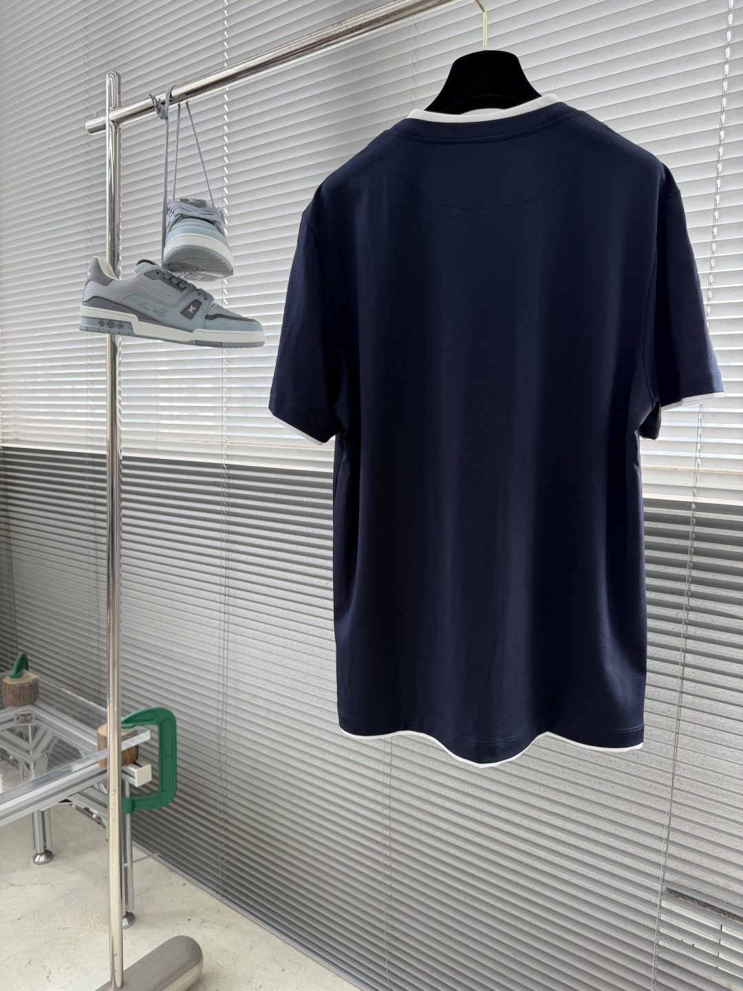 -Brunello Cucinelli BC 假两件圆领短袖T恤 2026SS早春新款短袖 男士日常出门