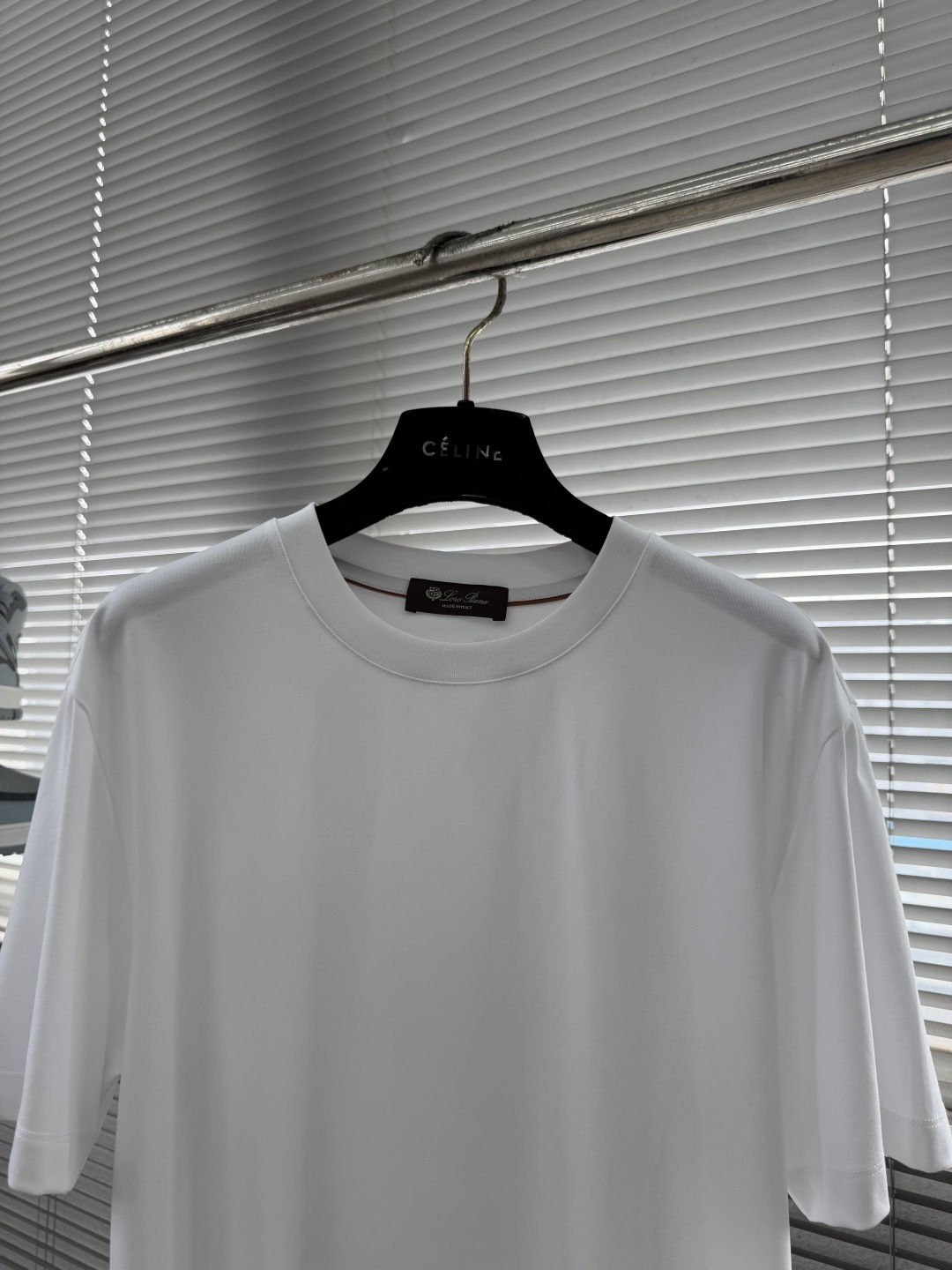 -Loro Piana 2026ss新款纯色圆领短袖T恤， 百搭款式 任何人都可以轻松驾驭 面料全订制 