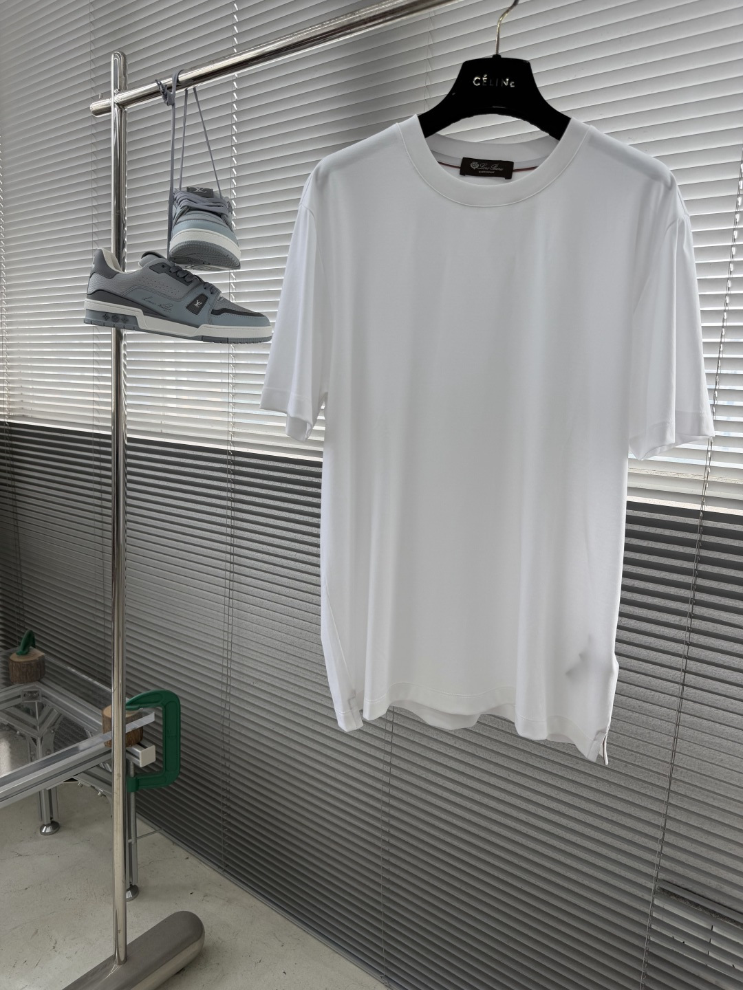 -Loro Piana 2026ss新款纯色圆领短袖T恤， 百搭款式 任何人都可以轻松驾驭 面料全订制 