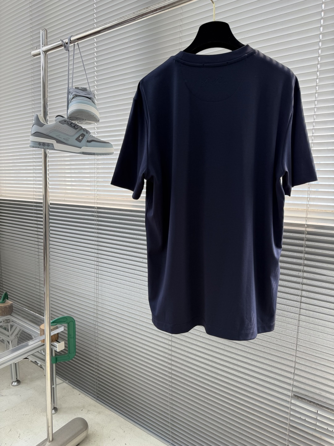 -Loro Piana 2026ss新款纯色圆领短袖T恤， 百搭款式 任何人都可以轻松驾驭 面料全订制 