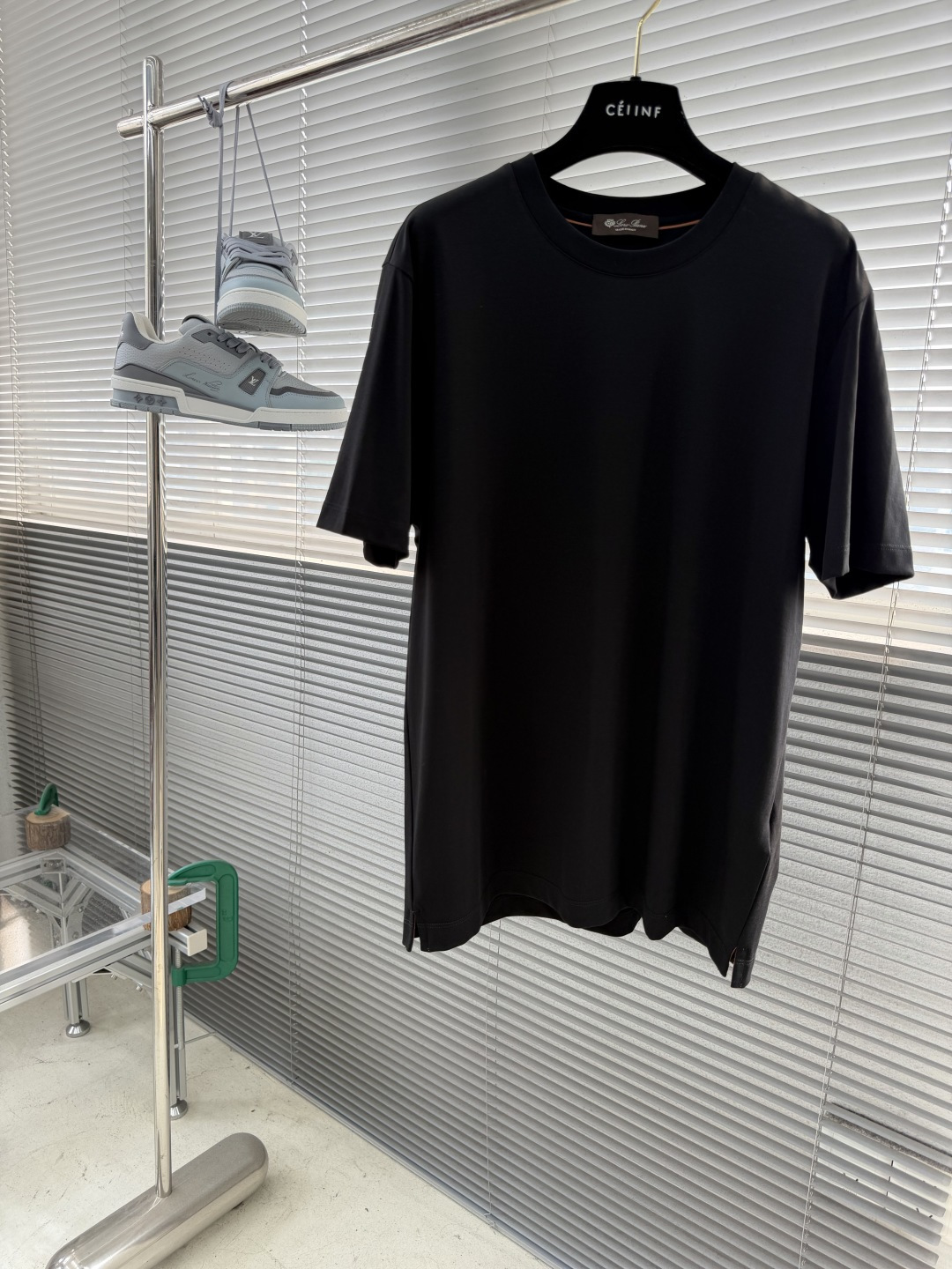 -Loro Piana 2026ss新款纯色圆领短袖T恤， 百搭款式 任何人都可以轻松驾驭 面料全订制 