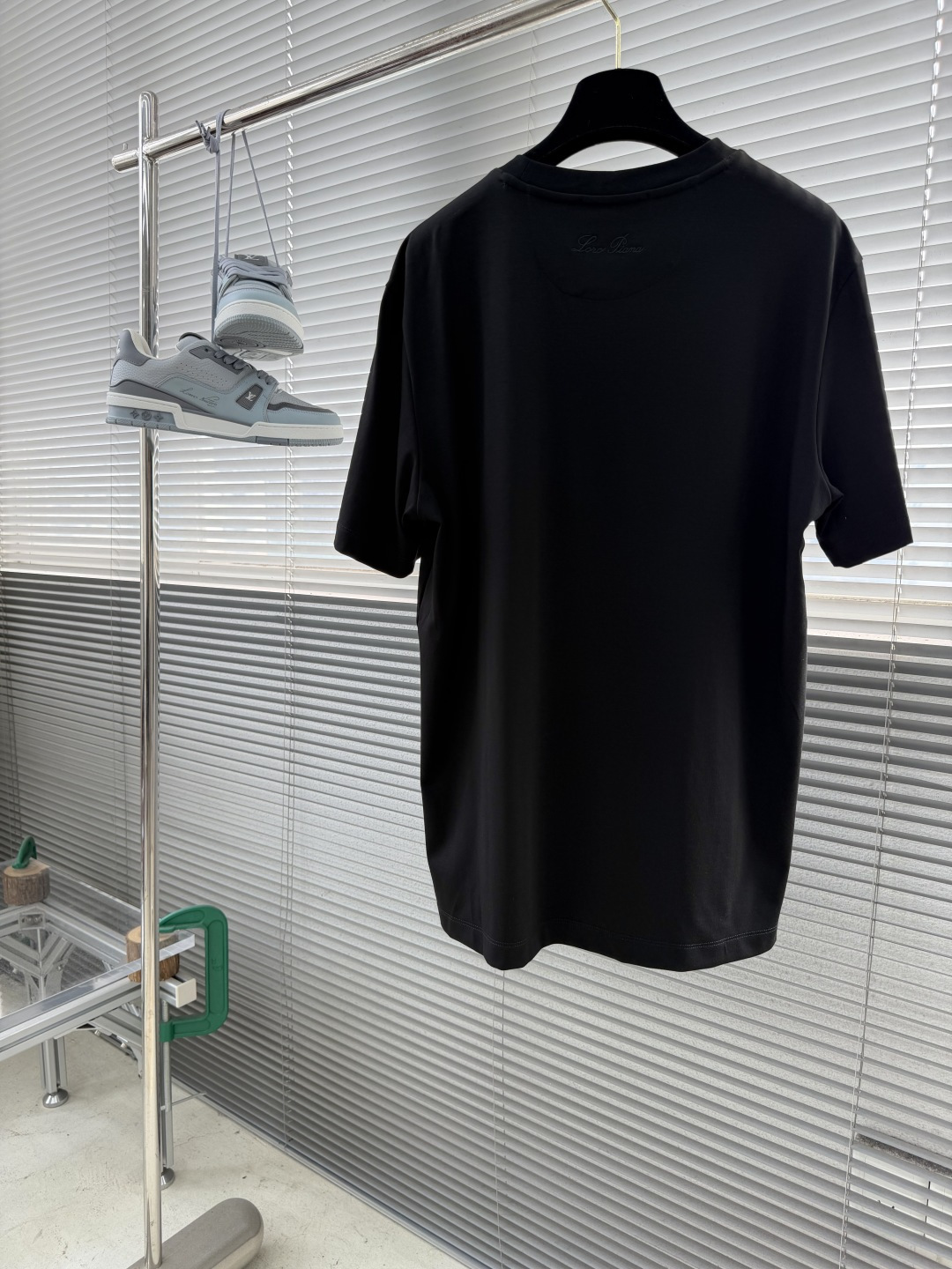 -Loro Piana 2026ss新款纯色圆领短袖T恤， 百搭款式 任何人都可以轻松驾驭 面料全订制 