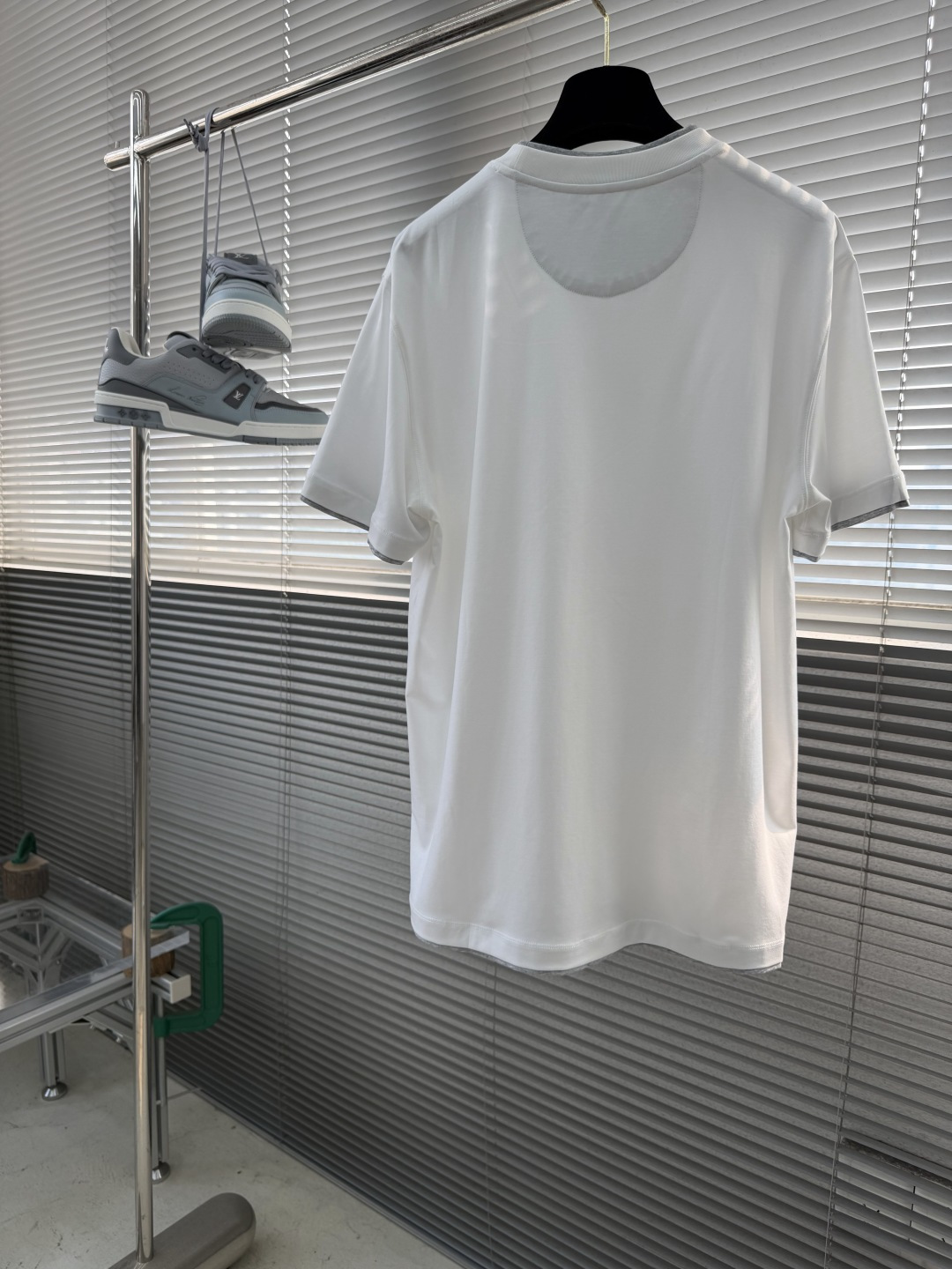 -Brunello Cucinelli BC 假两件圆领短袖T恤 2026SS早春新款短袖 男士日常出门