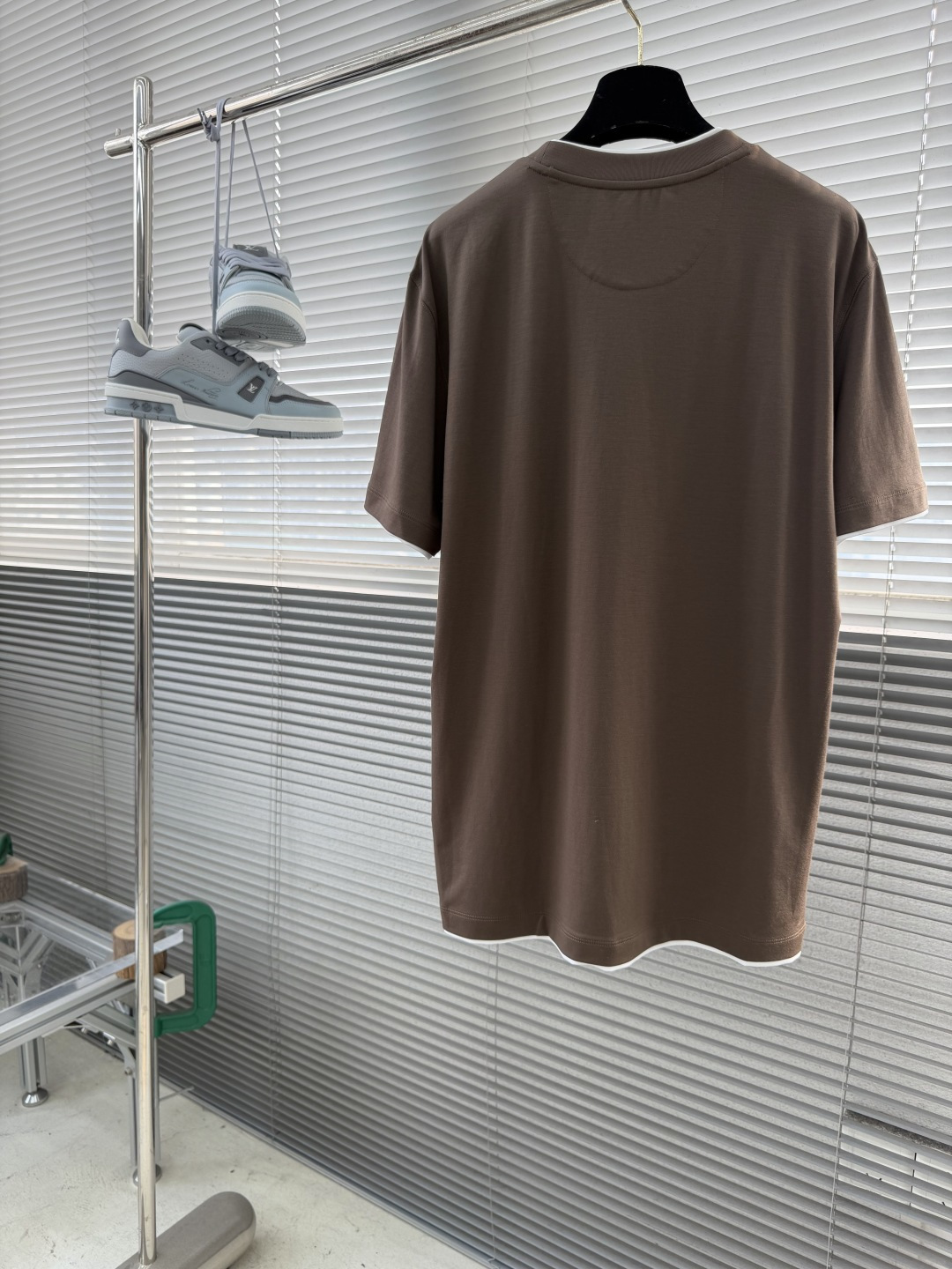 -Brunello Cucinelli BC 假两件圆领短袖T恤 2026SS早春新款短袖 男士日常出门