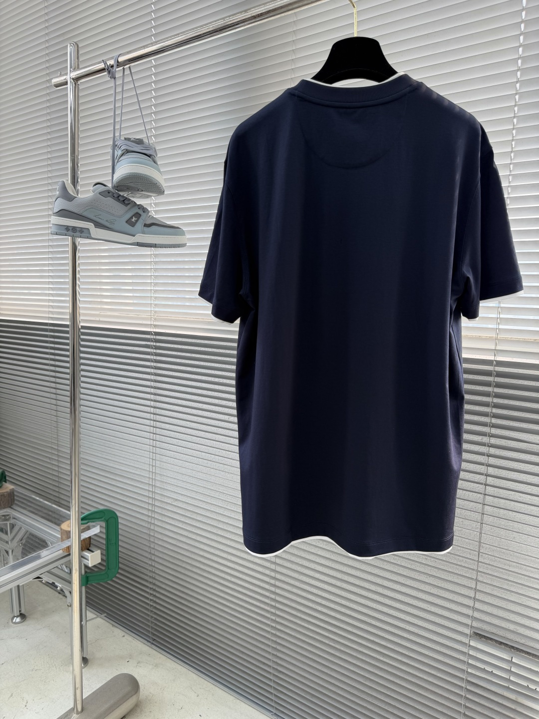 -Brunello Cucinelli BC 假两件圆领短袖T恤 2026SS早春新款短袖 男士日常出门