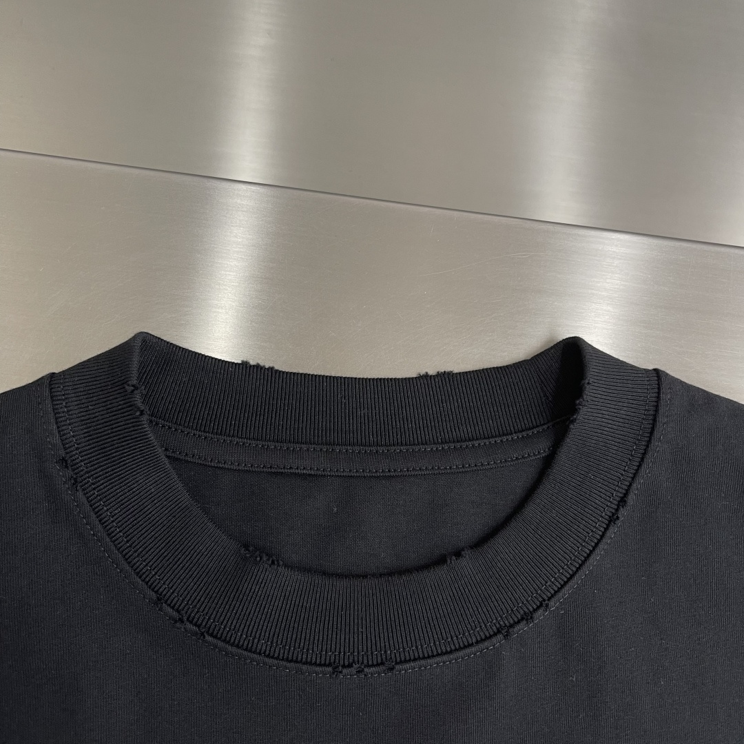 CH 克罗心 十字贴布元素短T棉感舒适度强皮质金属logo重工低调的时尚吖男女同款尺码：S-XL